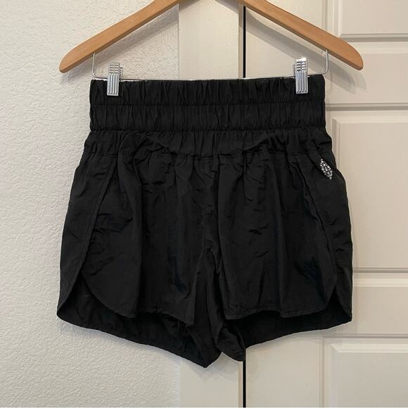 Free People The Way Home Shorts Black - Picture 3 of 6